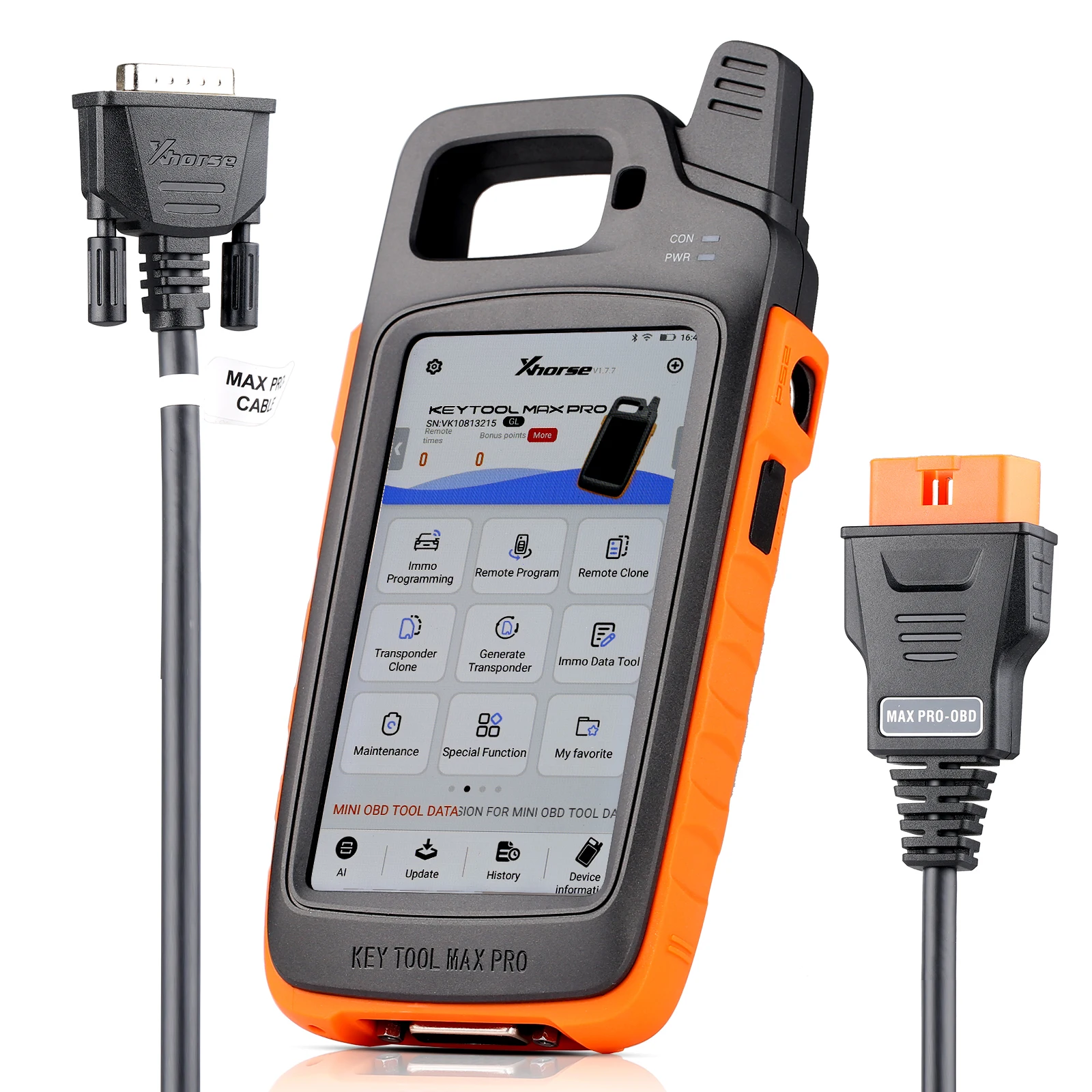 2023 Newest Xhorse VVDI Key Tool Max PRO Combines Key Tool Max and Mini OBD Tool Functions Adds Voltage and Leakage Current