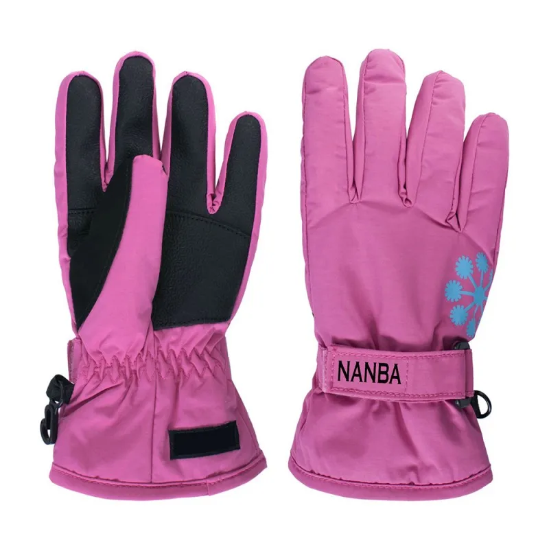 Winter ski gloves woman fashion New Waterproof windproof skiing and cycling ski gloves