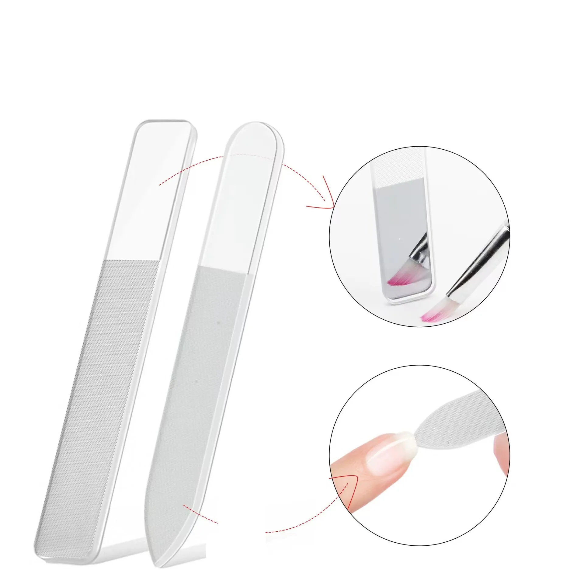 Wholesale High Quality Stainless Steel Metal Replaceable Professional Files Nail File