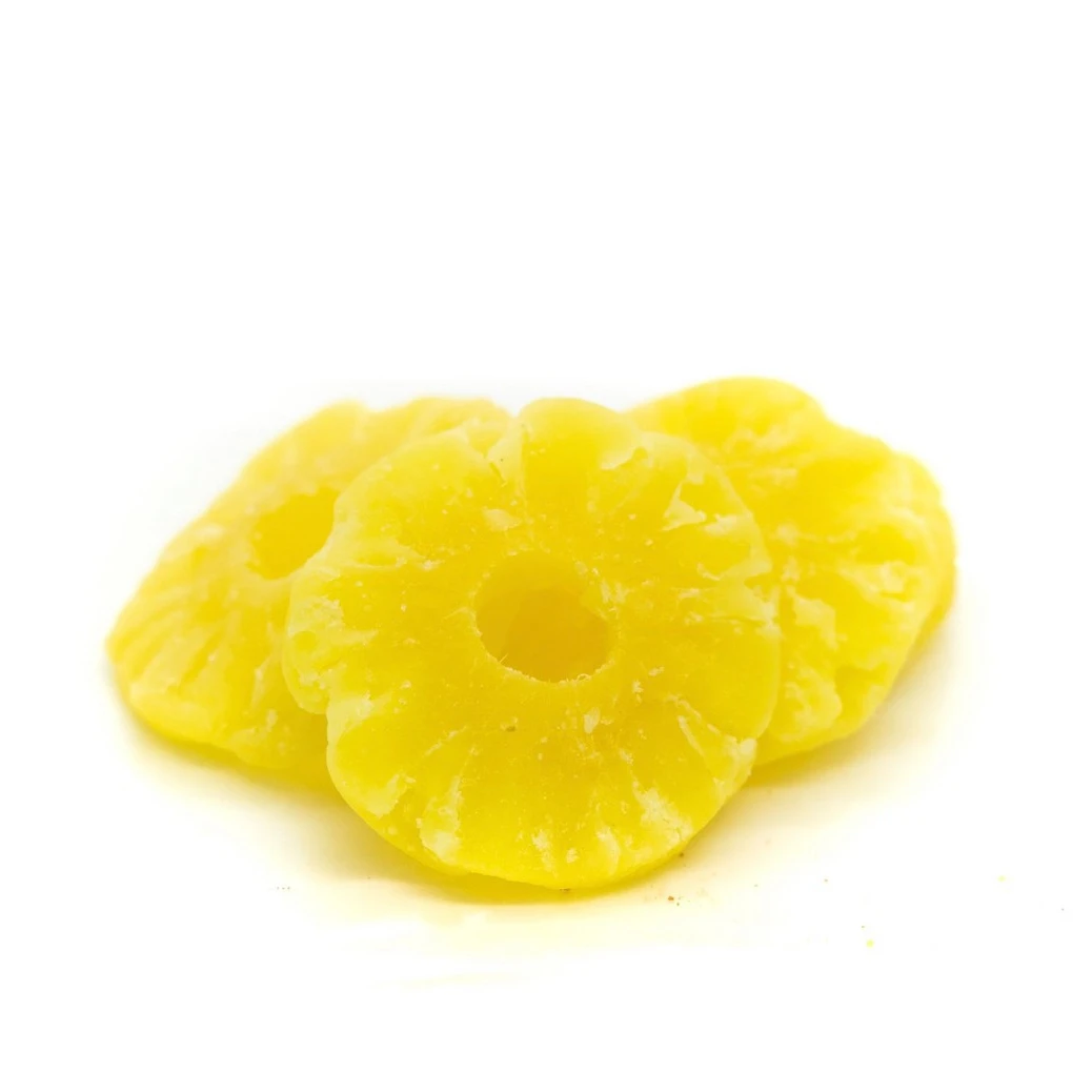 Dried pineapple ring size large and Small Factory supply sliced soft dried pineapple sweet and sour from Siang heng food factory