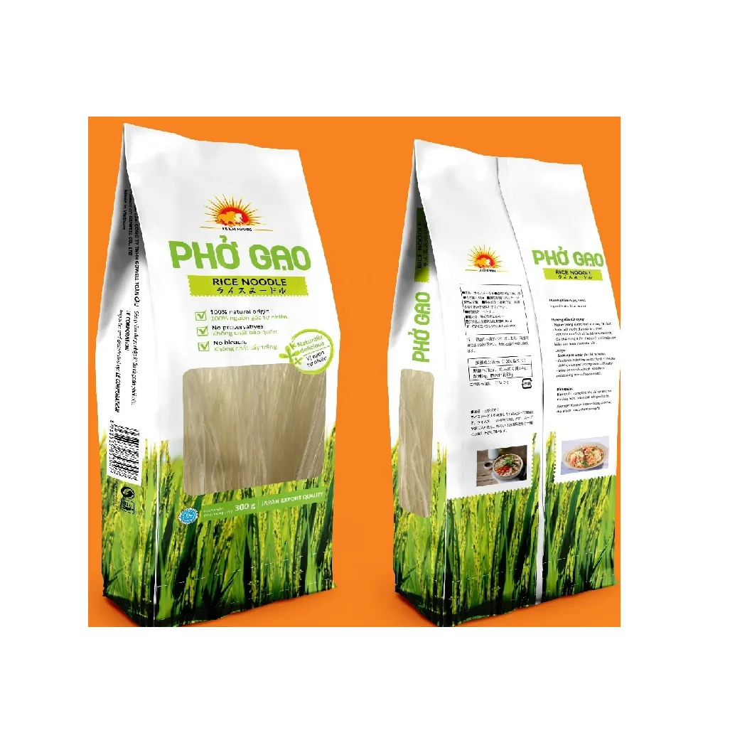 High quality Pho Vietnam rice vermicelli - Dried Rice Noodles with 100% natural 4mm - Hot sale from Vietnam