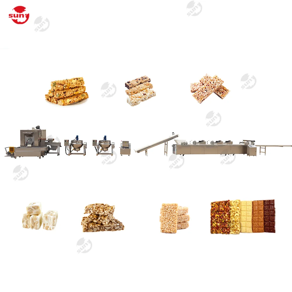 Chinese supplier peanut brittle cutter machine sesame candy machine wholesale products china cereal chocolate bar making machine