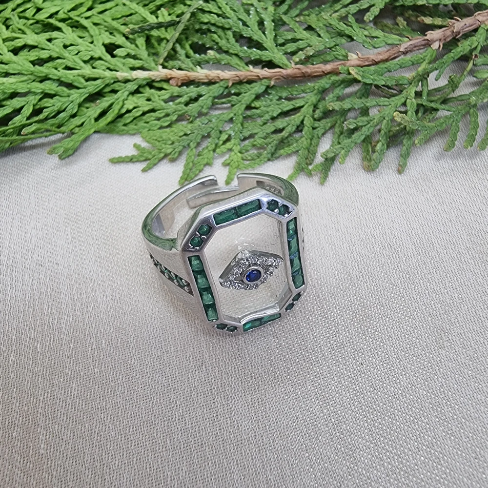 New Hot Selling Trendy 925 Sterling Silver Custom Boho Personalized Fashion Luxury Turkish Art Design Fine Statement Jewelry