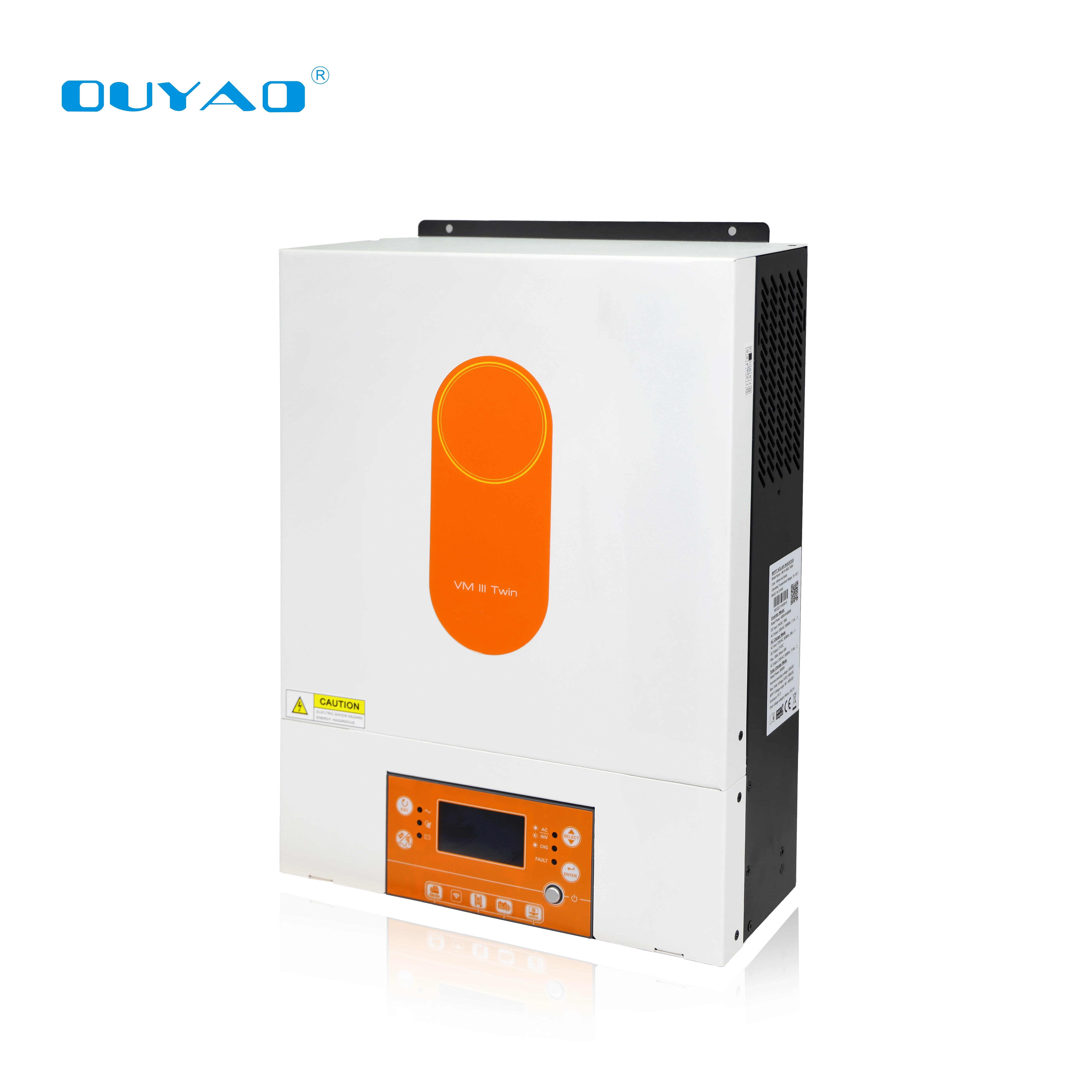 OUYAD VMIII TWIN OFF GRID INVERTER WITH HIGH FREQUENCY AND RATED POWER 4000W  AND VOLTAGE 230VAC