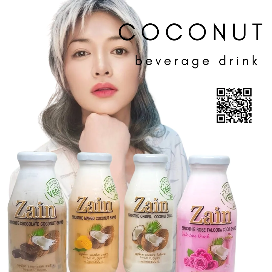 Organic Pure Plant-based protein  Coconut Mango  beverage milk drinks  Original Zain Sterilized vegetable juice of Ajintai