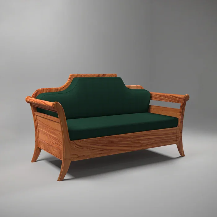 Современная и Роскошная ручная работа из массива дерева высококачественный трехместный набор диванов для мебели гостиной