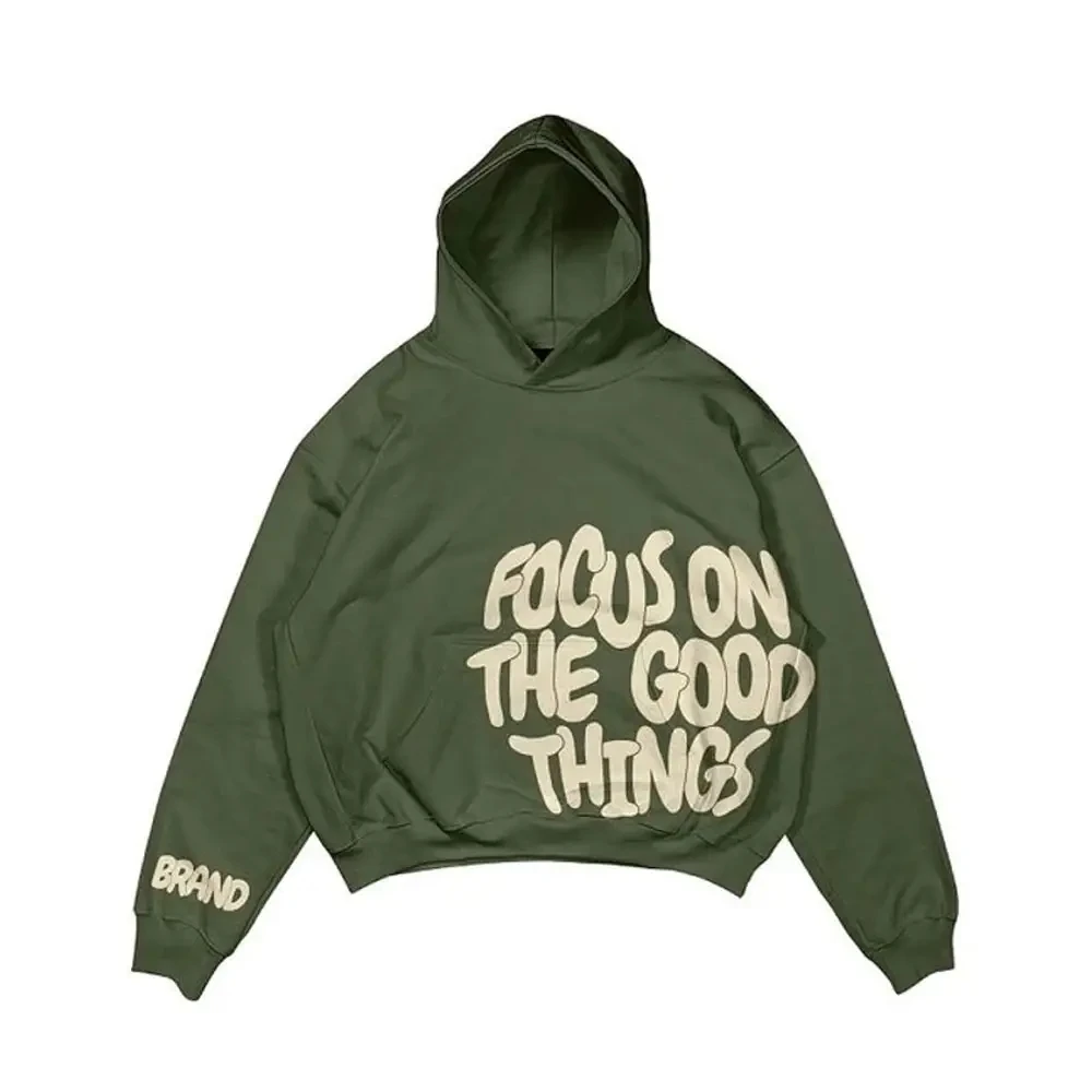 Unisex Hoodie Hot Sale US Size Men Hoodies Unisex Pullover 100%Cotton French Terry Plain Black Cut and Sew Men Hoodie