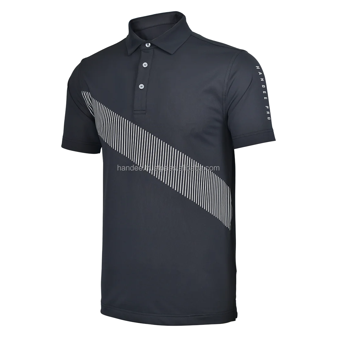 Wholesale Golf Apparel Polyester OEM Compression Shirts Men Fitness Quick Dry Custom Embroidered Polo Men's t-shirts