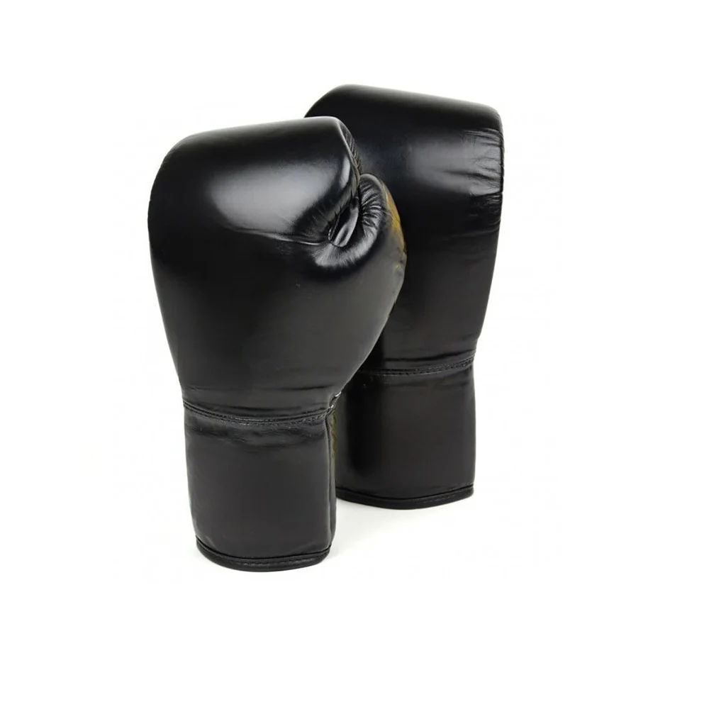 New Custom Factory Rate Professional Boxing Gloves Hot Sale Factory Customization Logo Produced in a Pakistani Black Red Blue