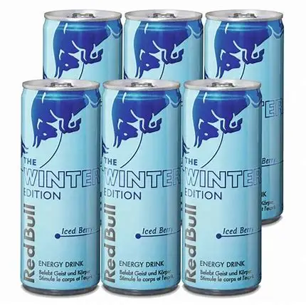 Оптом Redbull зимние 250 мл 500 330 redbull напиток компонентов Желтый цвет персика принимаем производителя оригинального
