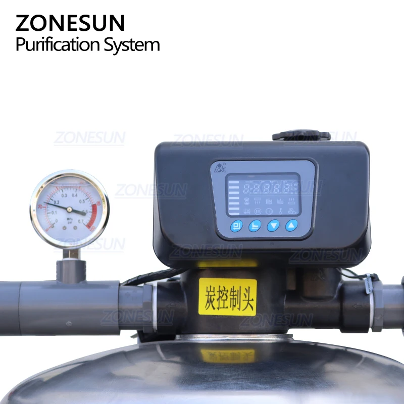 ZONESUN ZS-WP2000L Commercial High Flow Reverse Osmosis Water Purification System Water Treatment Plant