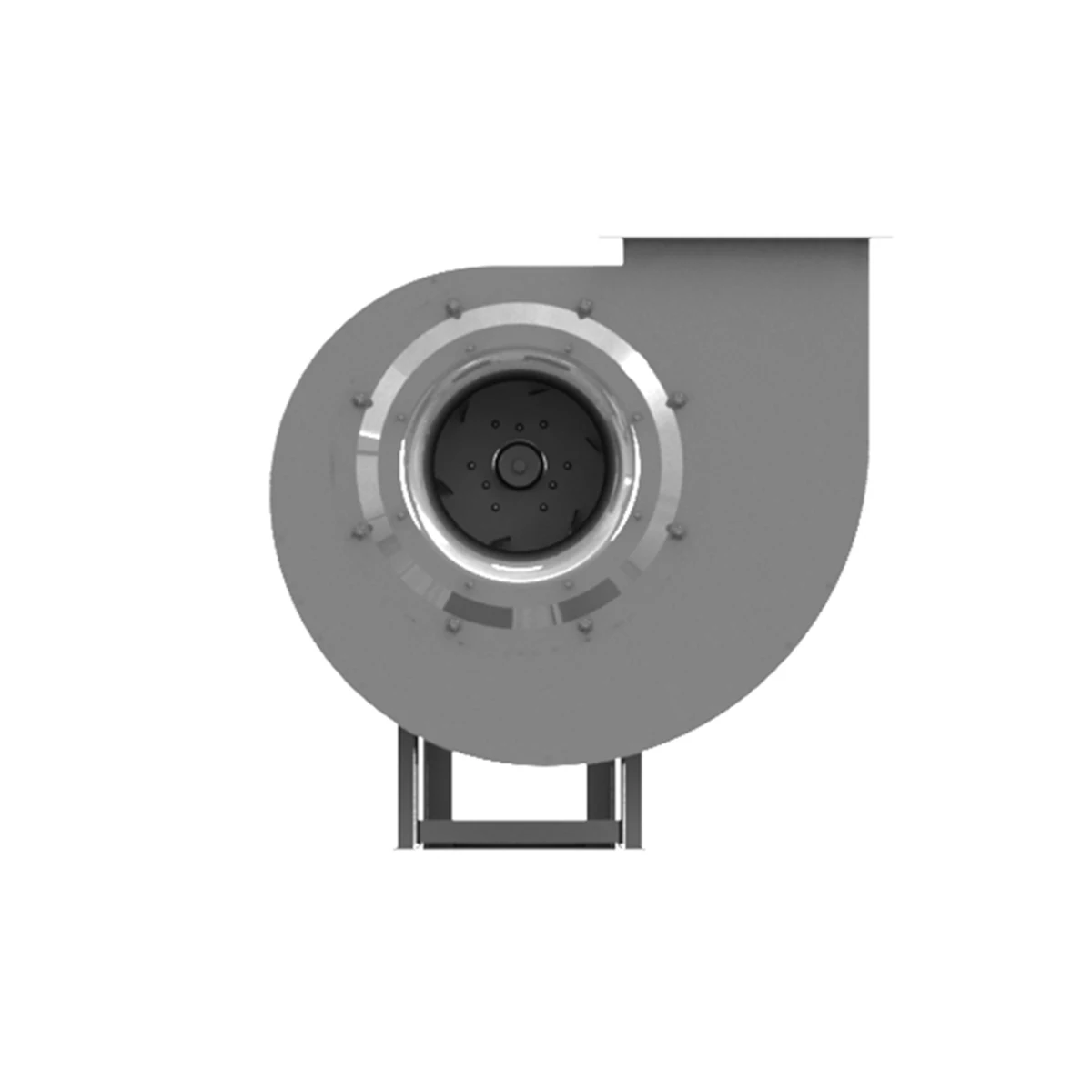 Italian Fan EU 401 Medium Pressure Direct-Driven Fan For Suction Of Heavy-Dusty Air With Materials in Suspension