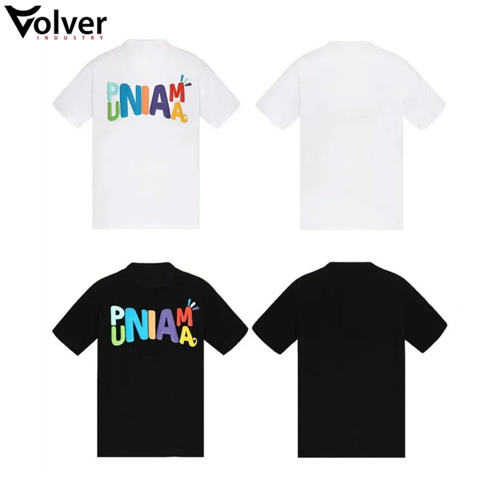 2022 Essential Eco-Friendly For Men Clothing With Top Street Wear With Puff Printing T Shirt By VOLVER INDUSTRY