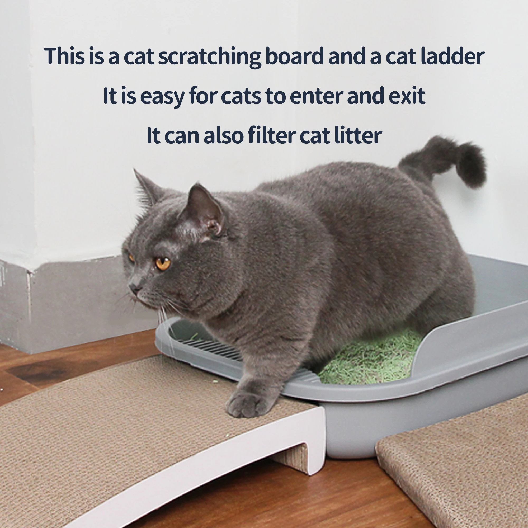 Large High-Density BC Flute Eco-Friendly Customized Combination Cat Scratcher and Pet Supplies Toys