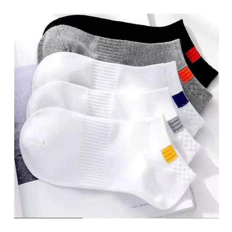 Custom Summer Cotton Man Short Socks Boat Sock Comfortable Casual Men Ankle Socks