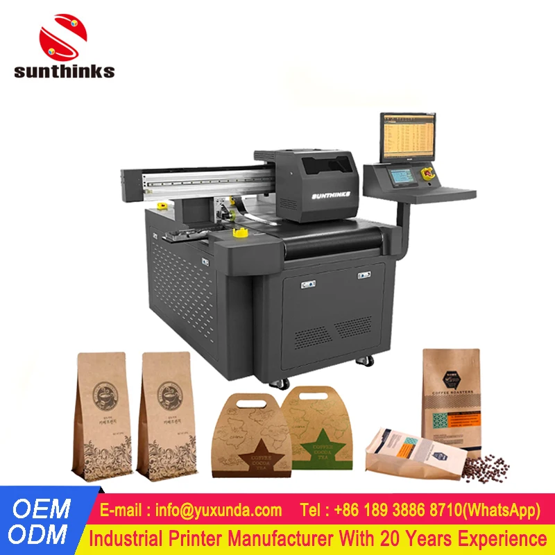 China NO.1 Impresora De Bolsas Digital Single Pass Mini Printer 300mm  A3/A4 Impresora De bolsas
