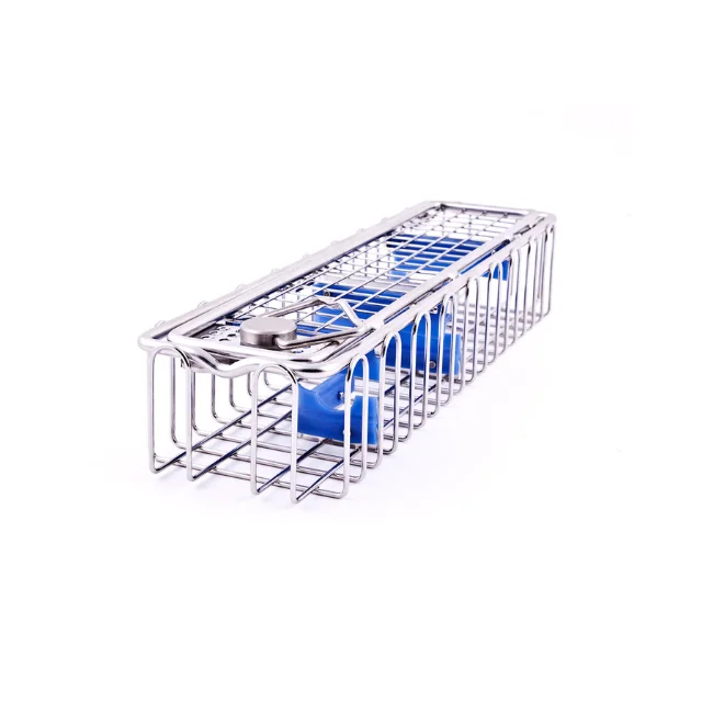 Medical Hollowware EO Sterilization Basket Flexible Endoscopes Healthcare Storage Endoscopy Stone Baskets Tray Steel Surgical