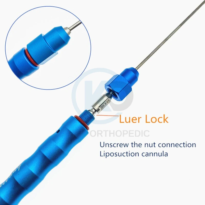 Liposuction Cannulas Water Injector Infiltration Cannulas Set Fat Aspiration Needles Liposuction Tools By KAHLU ORTHOPEDIC