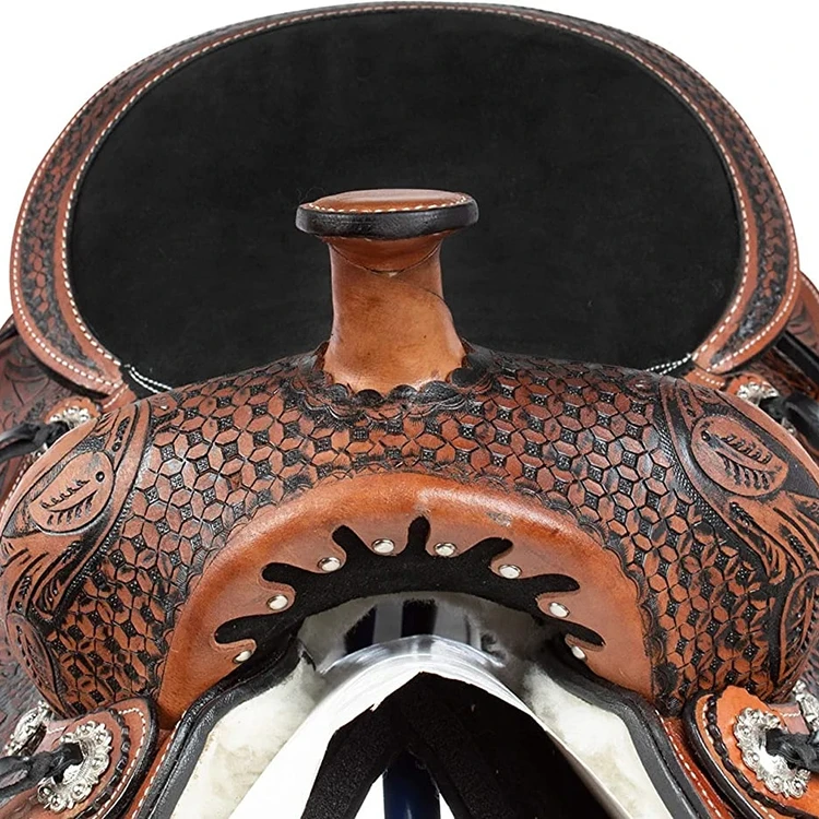 Jumping Close Contact Original Leather Horse Saddle Best Selling Leather Saddle