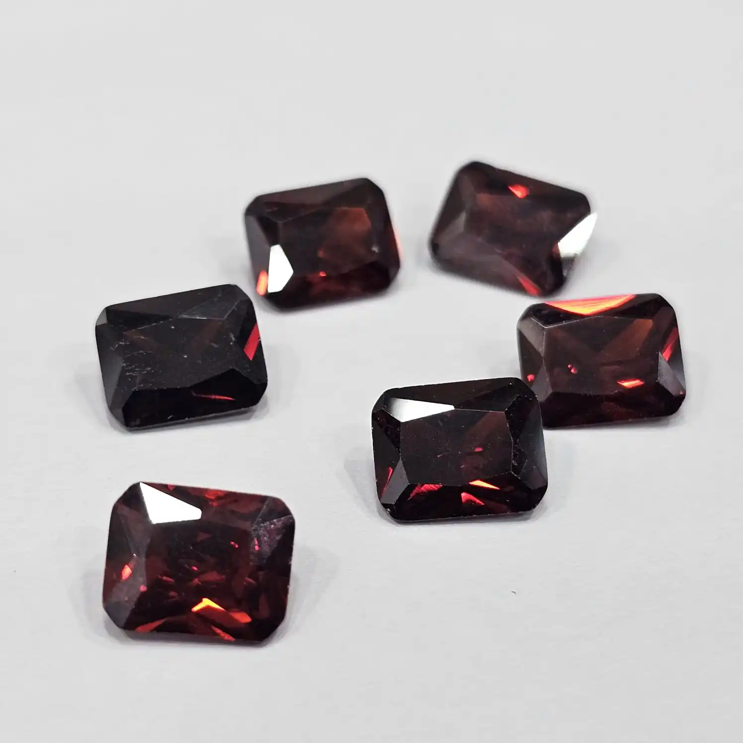 Excellent Quality Natural Rectangle Shape Cubic Zirconia Loose Gemstone Handmade Princess Cut For Jewelry Making