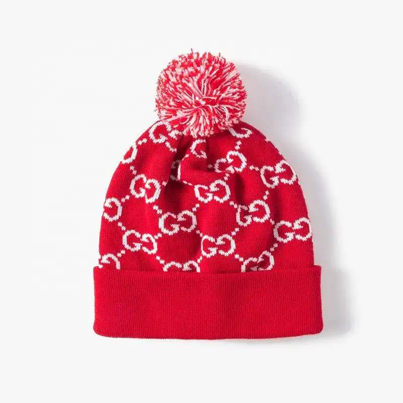 Autumn and winter children warm beanie hat smiling face woolen knitted hat all-match ear protection cold beanie cap for men USA