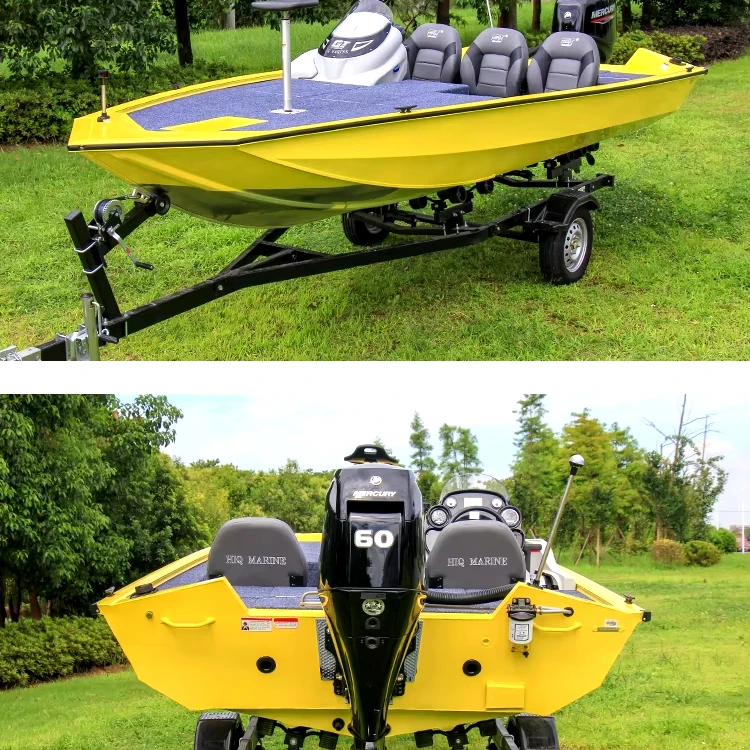 V488L Full Aluminum Bass Boat compatible with Kimple Aluminum Boat