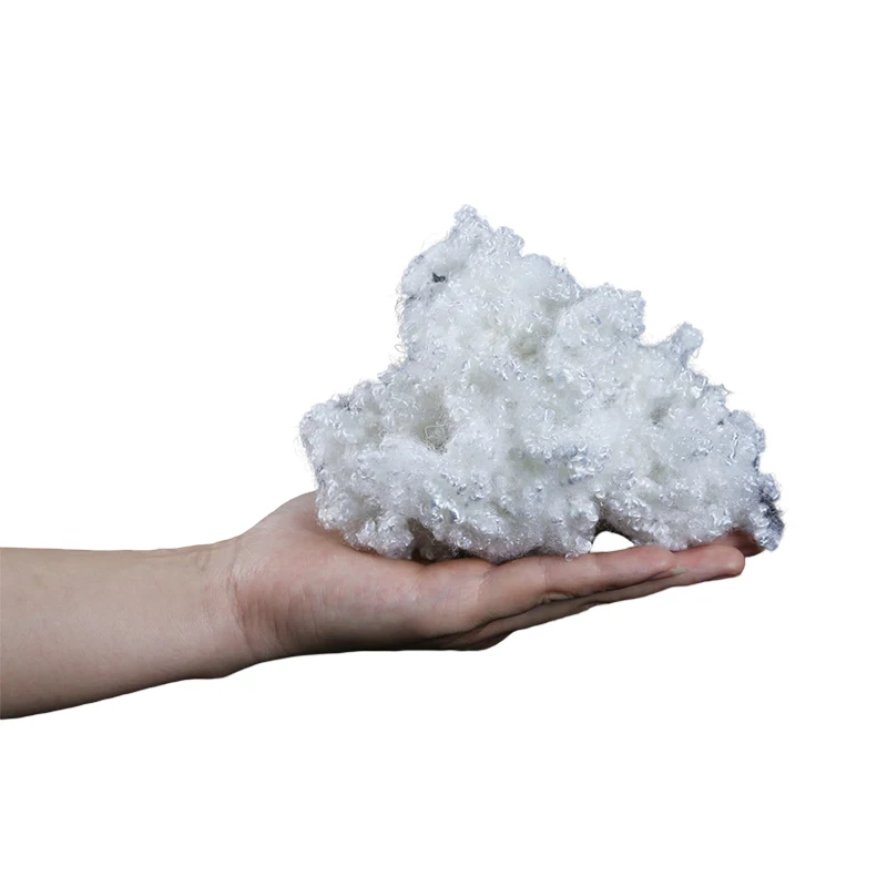 Environmentally Recycle Grade 7D64mm Polyfill Stuffing Matariel Hollow Fiber Filler
