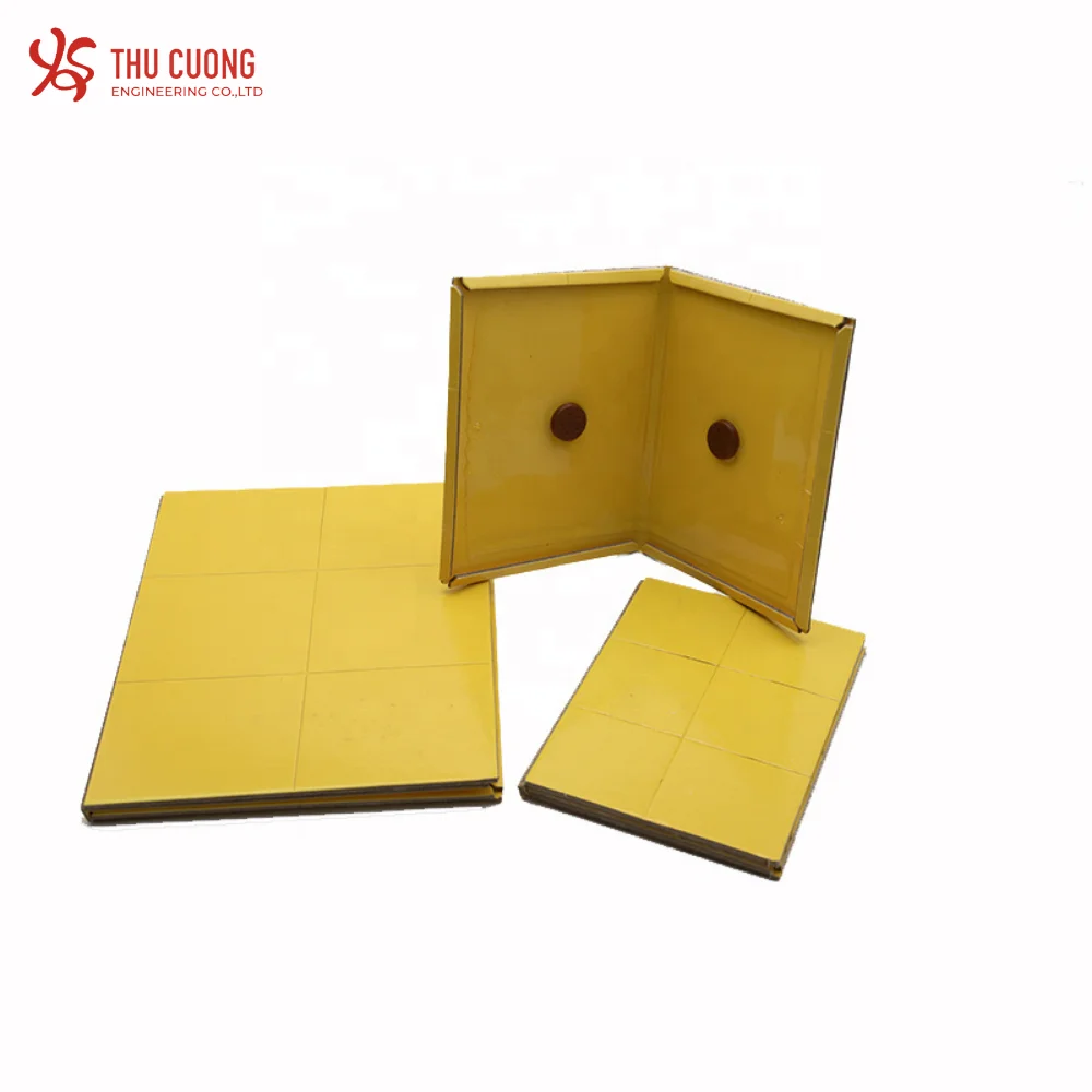 Paper Board Effective Pest Control Disposable Rat Mouse Competitive Sticky Glue Trap Eco Friendly Foldable Design Rodent Control