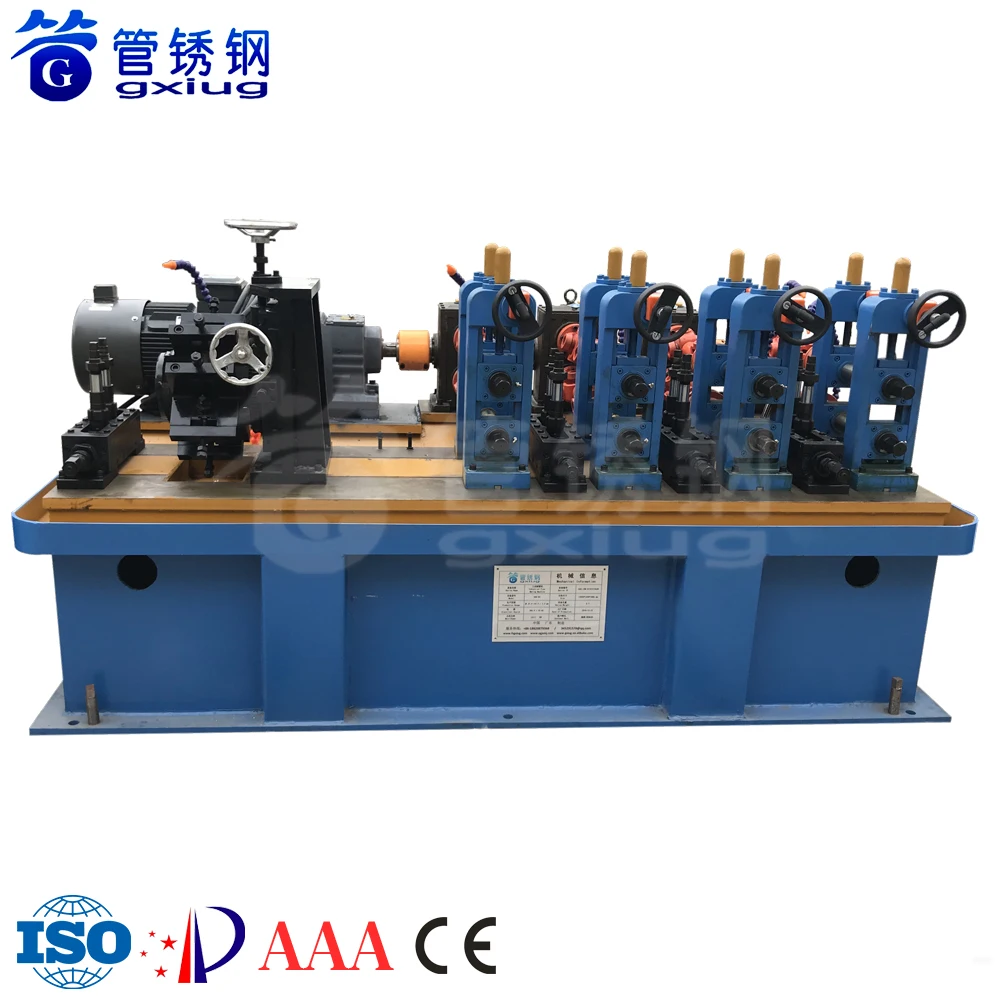 GXG Technology Gold Suppliers Stainless Steel Industrial Pipe Welding Machine Used For Production Water Tubes