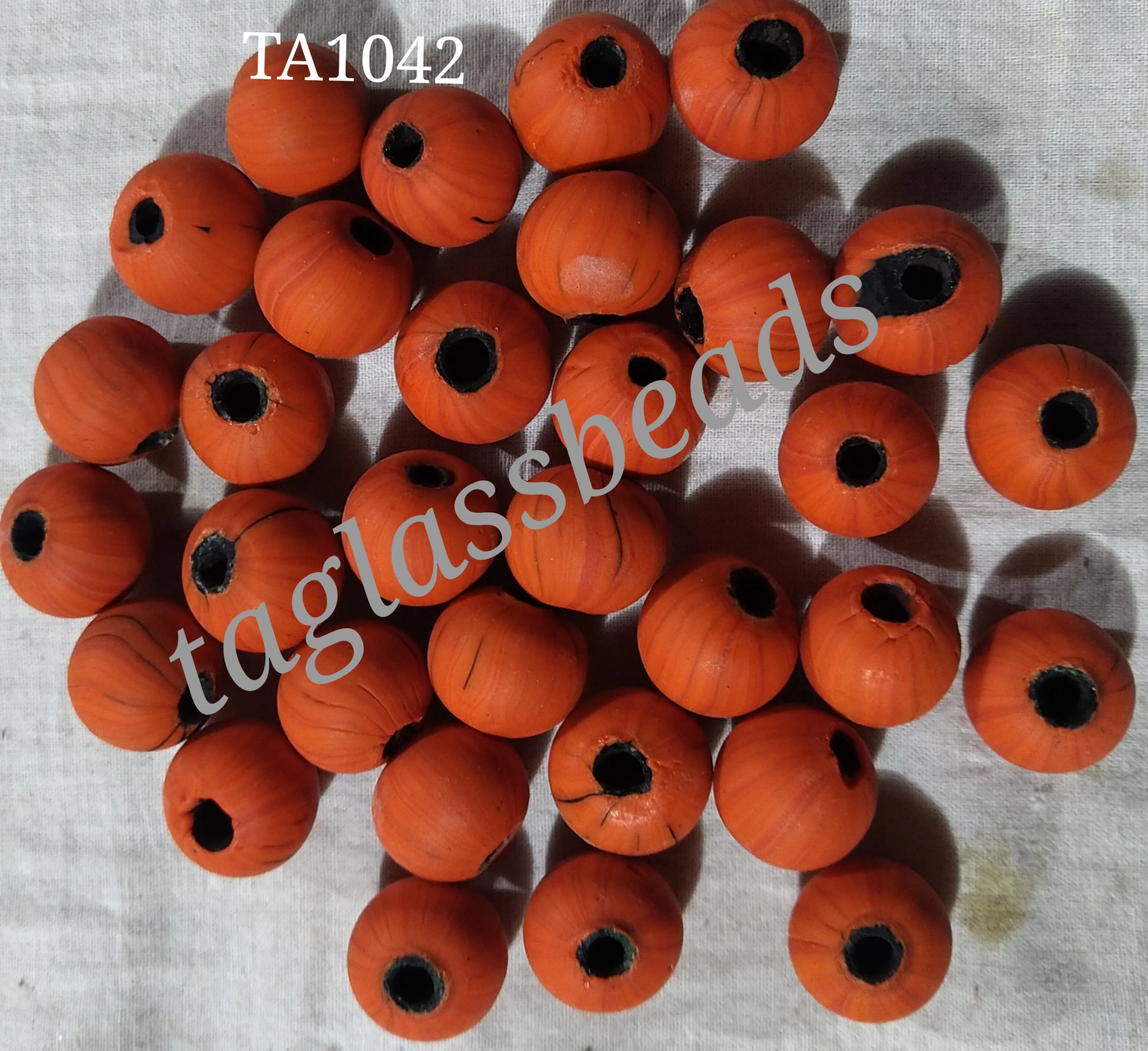 Mate strip glass beads indian beads For Bracelet Charms Matte Finish Beads Loose Glass Low Price Ready to Ship