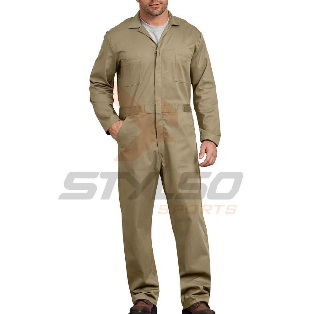 High quality customized Flame Retardant Jacket Reflective Nomex Fabric Coverall For Oil And Gas Wholesale Price
