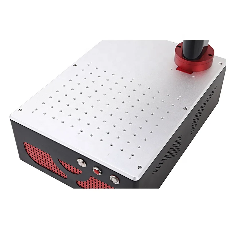 20W laser marking machine fiber laser plastic metal pvc id card engraving laser printer