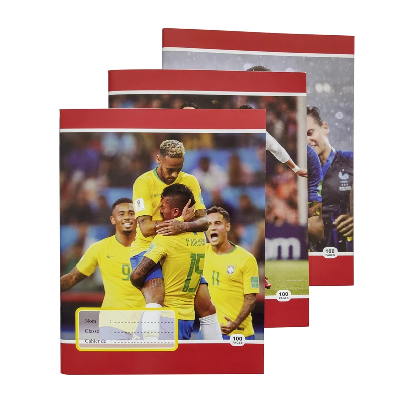 Оптовая продажа, дешевый учебный блокнот, 100 страниц для школьников из Африки