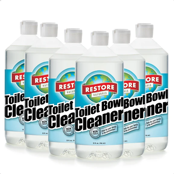 Top Quality, Renewable Toilet Bowl Cleaner Remover without the Harsh Chemicals (32 fl. oz. / 6 pack)