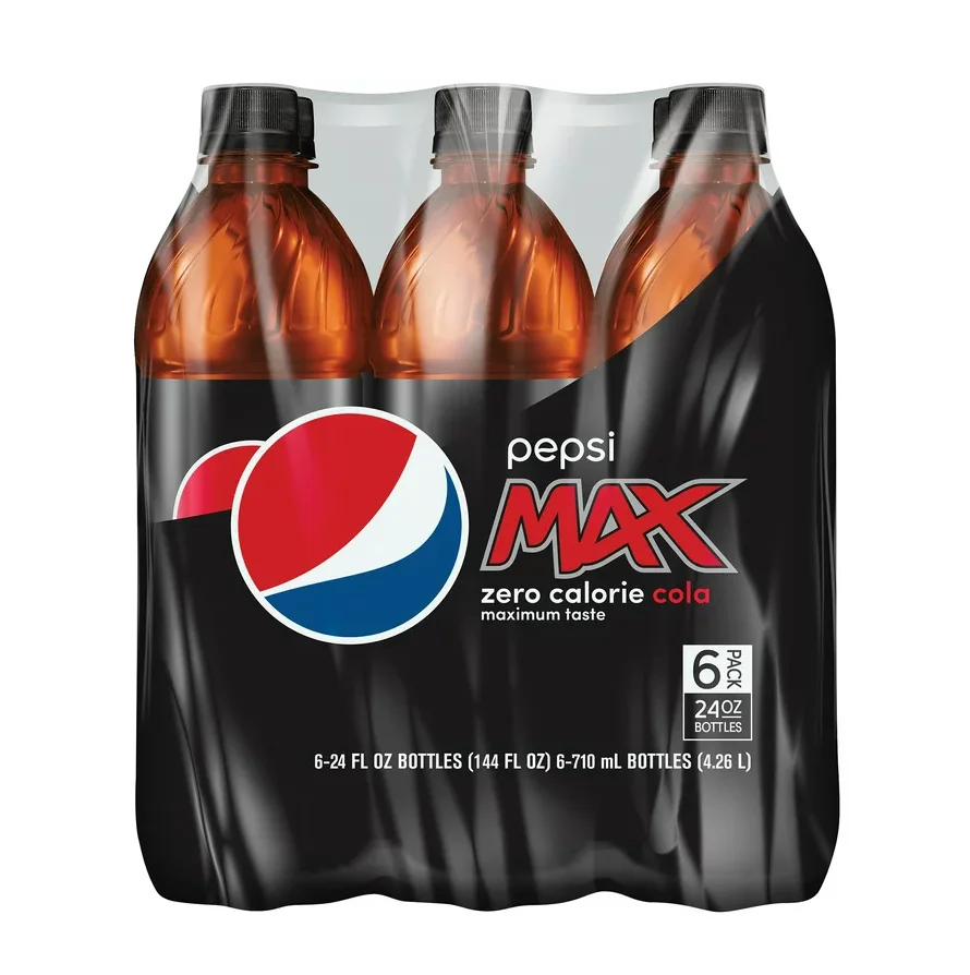 Бутылки для безалкогольных напитков Pepsi Max 12x330 мл | Ароматизированные безалкогольные напитки