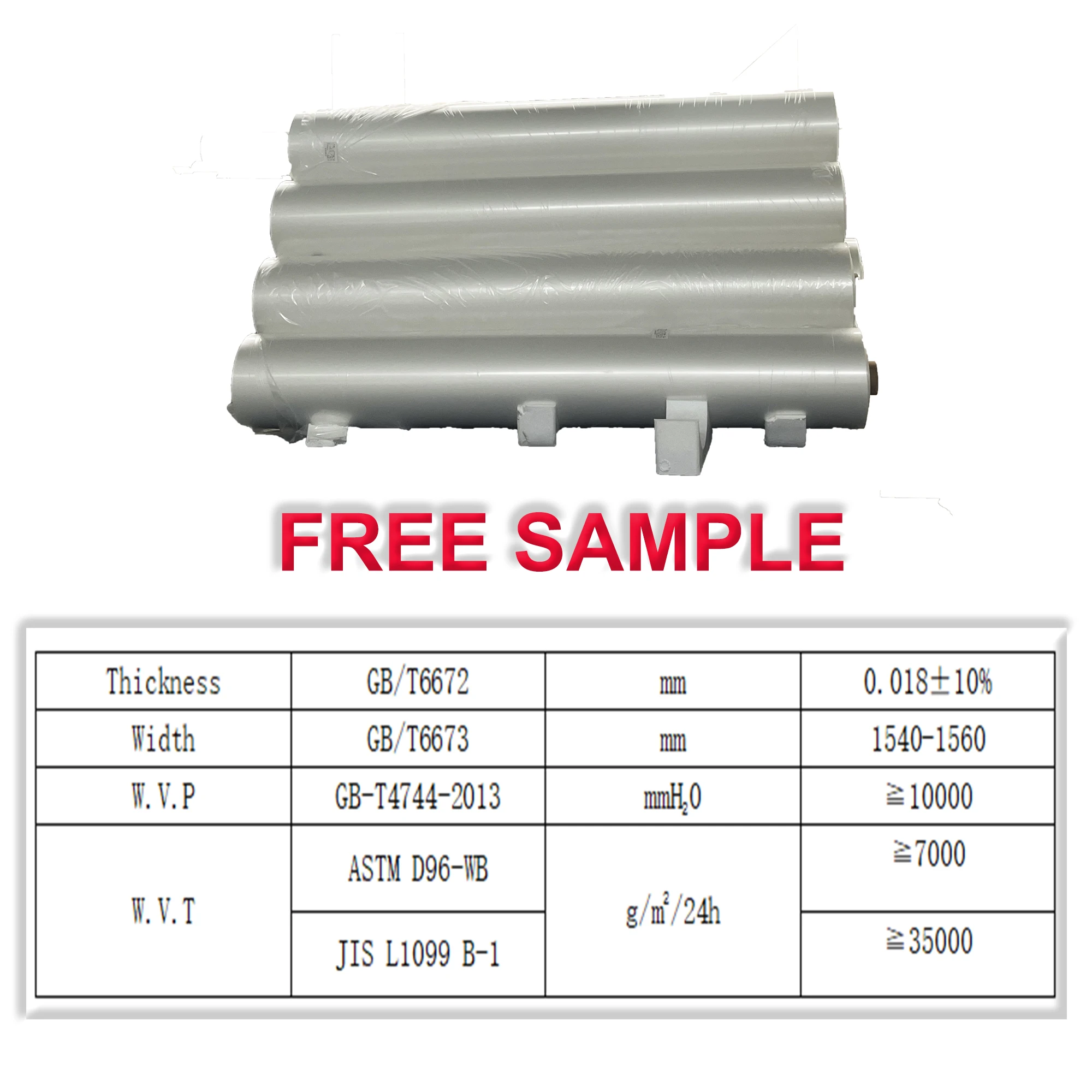 HUANLONG Wholesale TPU Roll Film Lamination Films for Textiles Waterproof Transparent TPU Films for Fabric