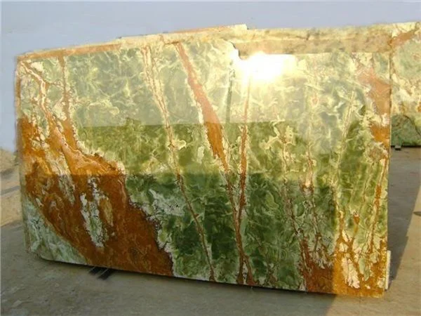 Pakistan Elegant Multi Green Onyx Slabs, 100% Natural Stone Multi Green Onyx Marble Slabs, Multi Green Onyx Marble Slabs