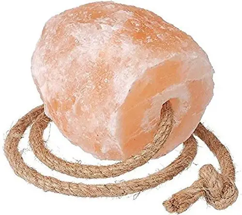 Himalayan Pet Lick Salt Himalayan Animal Lick Salt Square with Rope