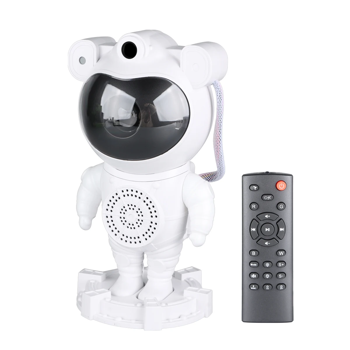 Upgraded Bluetooth Speaker Remote Control Spaceman Astronaut Projector Star Night Light Projection Lamp With Music Player