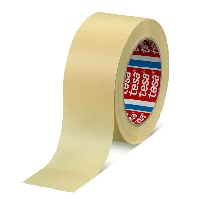 Top Quality Tesa 4323 Protective Painting Crepe Paper Automotive Car Masking Tape,  no residue