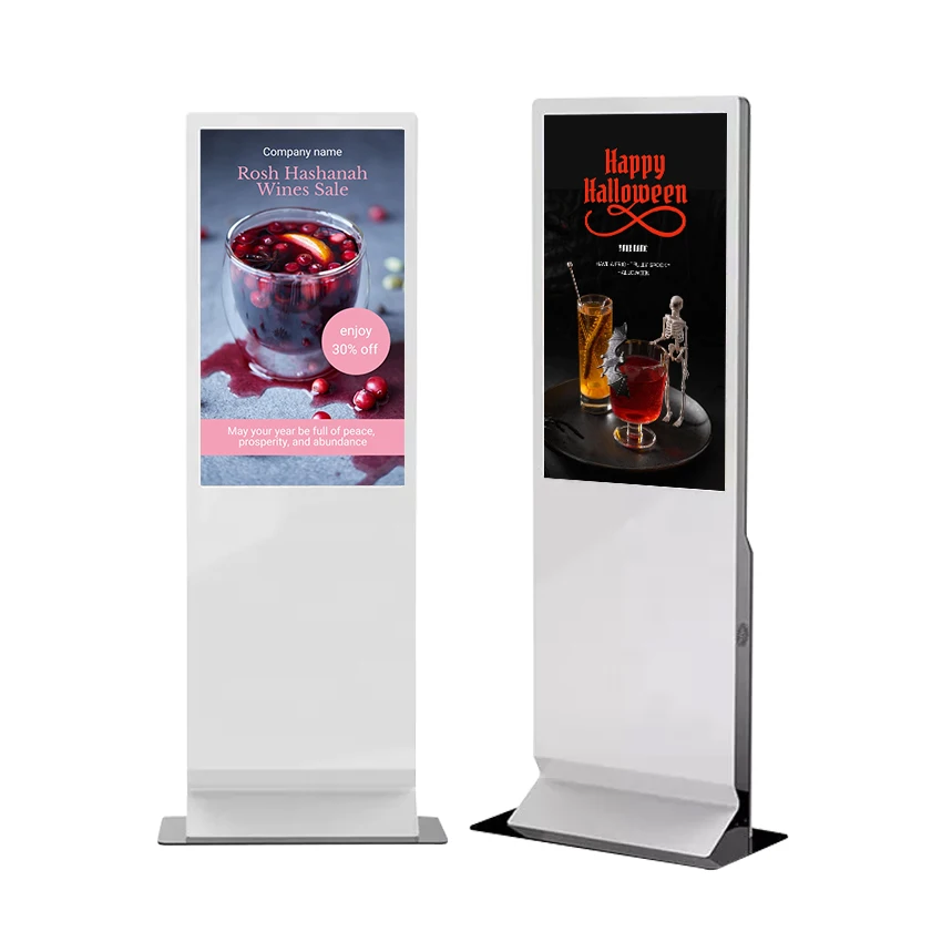 Hot Sale for Digital Signage Lcd Poster Screen indoor Android Foldable Portable Advertising Portable Digital Billboard