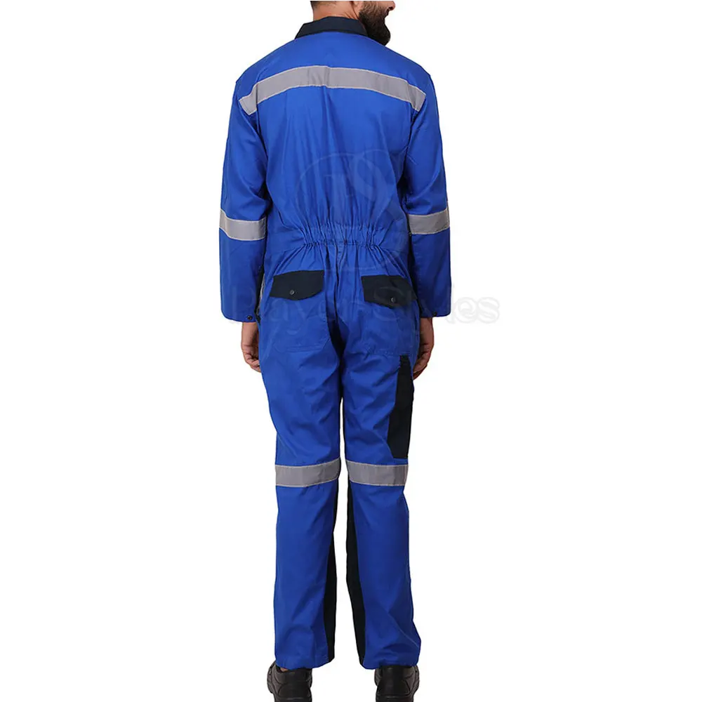 High Quality Customizable Colors Cotton Working Coverall Uniform Waterproof Printed Reflective Feature Made in . for Adults