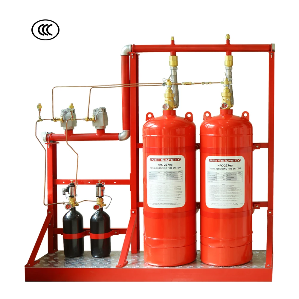 PRI-SAFETY Total Flooding FM200 Novec 1230 Fire Suppression System Price from Manufacturer