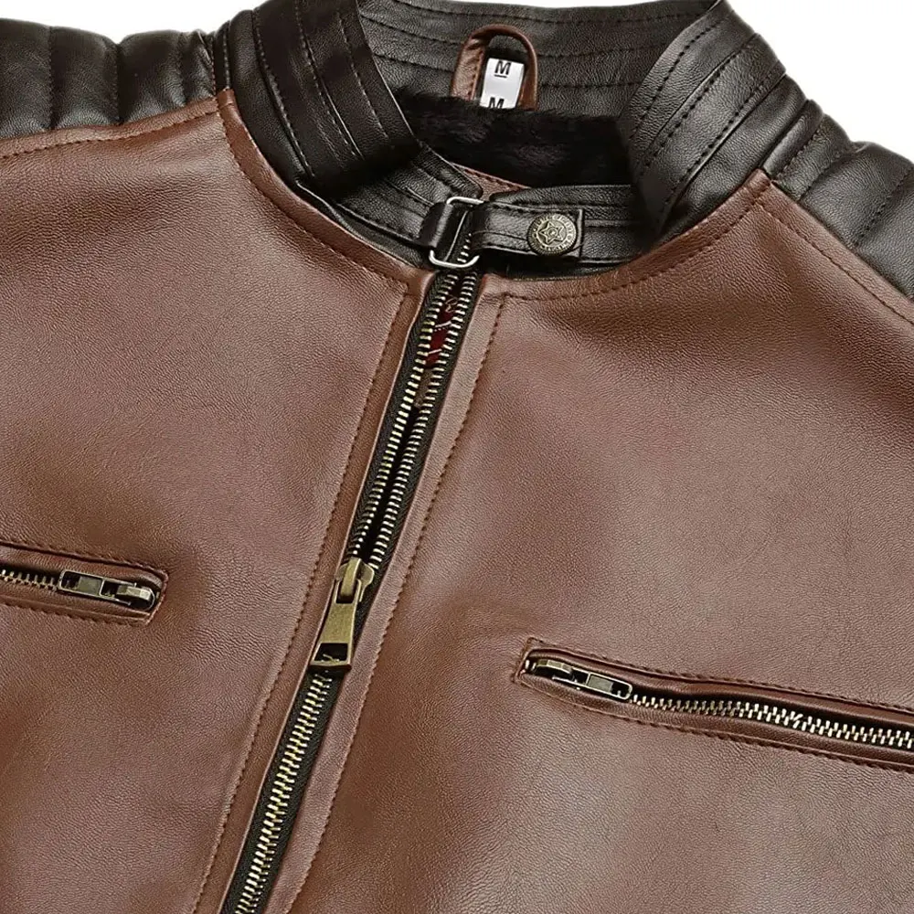 Cheap Price New Style Lightweight Leather Jacket For Men / Hot Sale Good Quality Men Leather Jackets For Sale