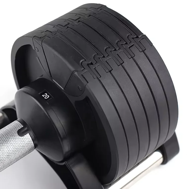 Free Weights Bodybuilding Exercise Dumbbel  Adjustable Dumbbells for Home Gym