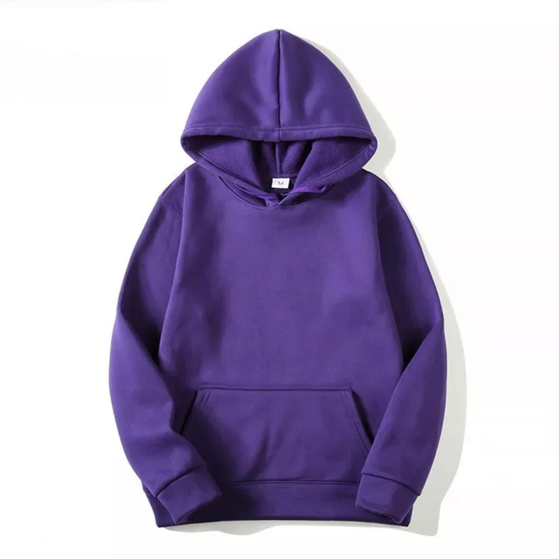 Unisex High Quality Loose Fleece Cotton Solid Color Plain Crewneck Pullover Sweatshirt Custom Design Wholesale for Clothing Use