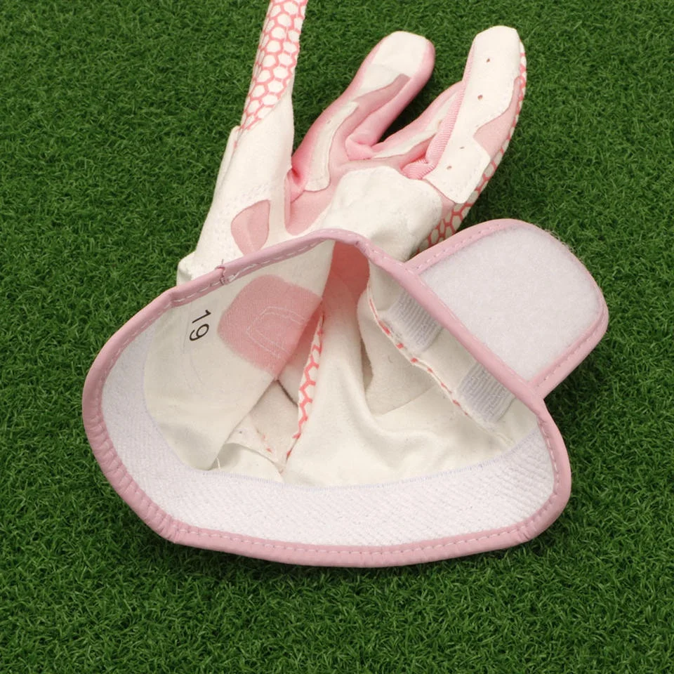 Soft Microfiber Golf Glove Breathable Anti-slip Golf Two Hand Gloves or Women for Professional Golfer Best Quality