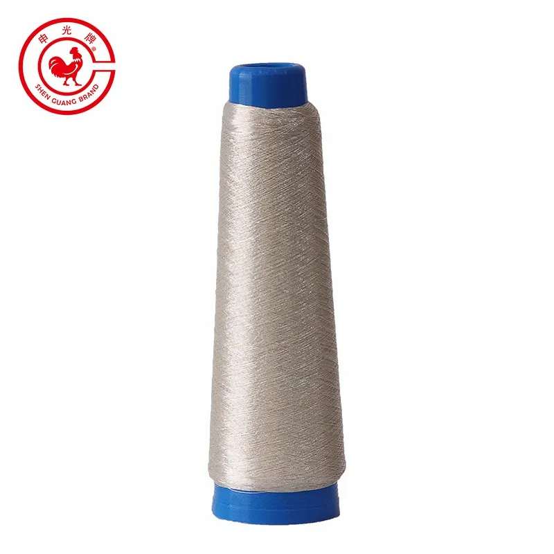 50D/75D customized superfine shiny gimp metallic yarn for delicate embroidery thread