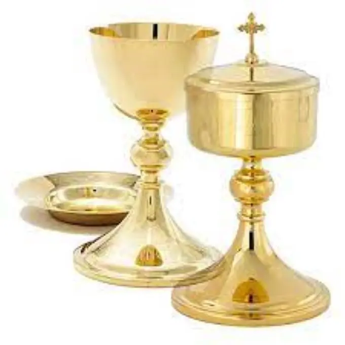 Ciborium | Eucharistic, Communion, Altar Vessel Buy Small Chalice for Catholic Church Chalice Religious