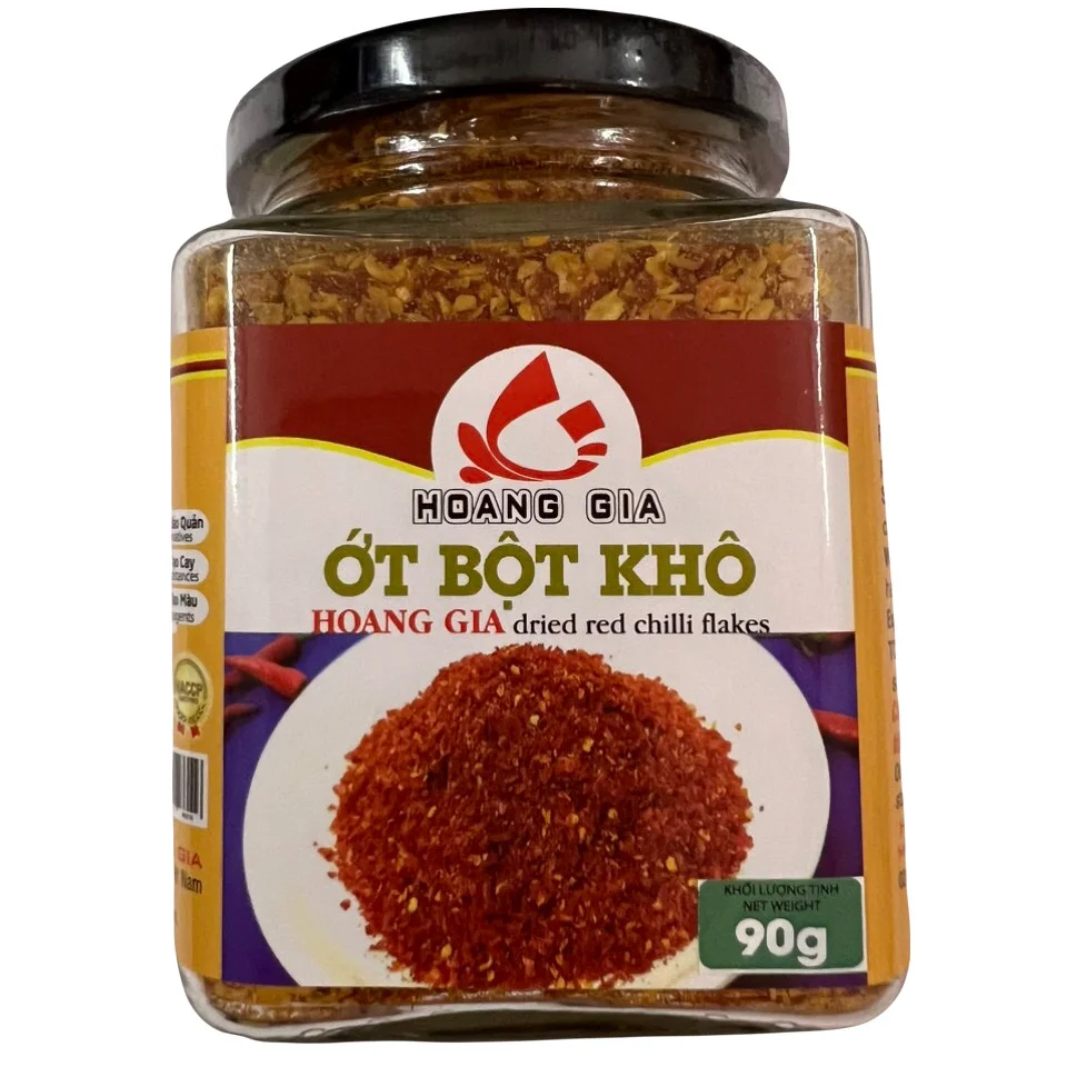 Wholesale price Best Vietnam manufacturer naturally fermented pickled green dried red chilli sauce flakes
